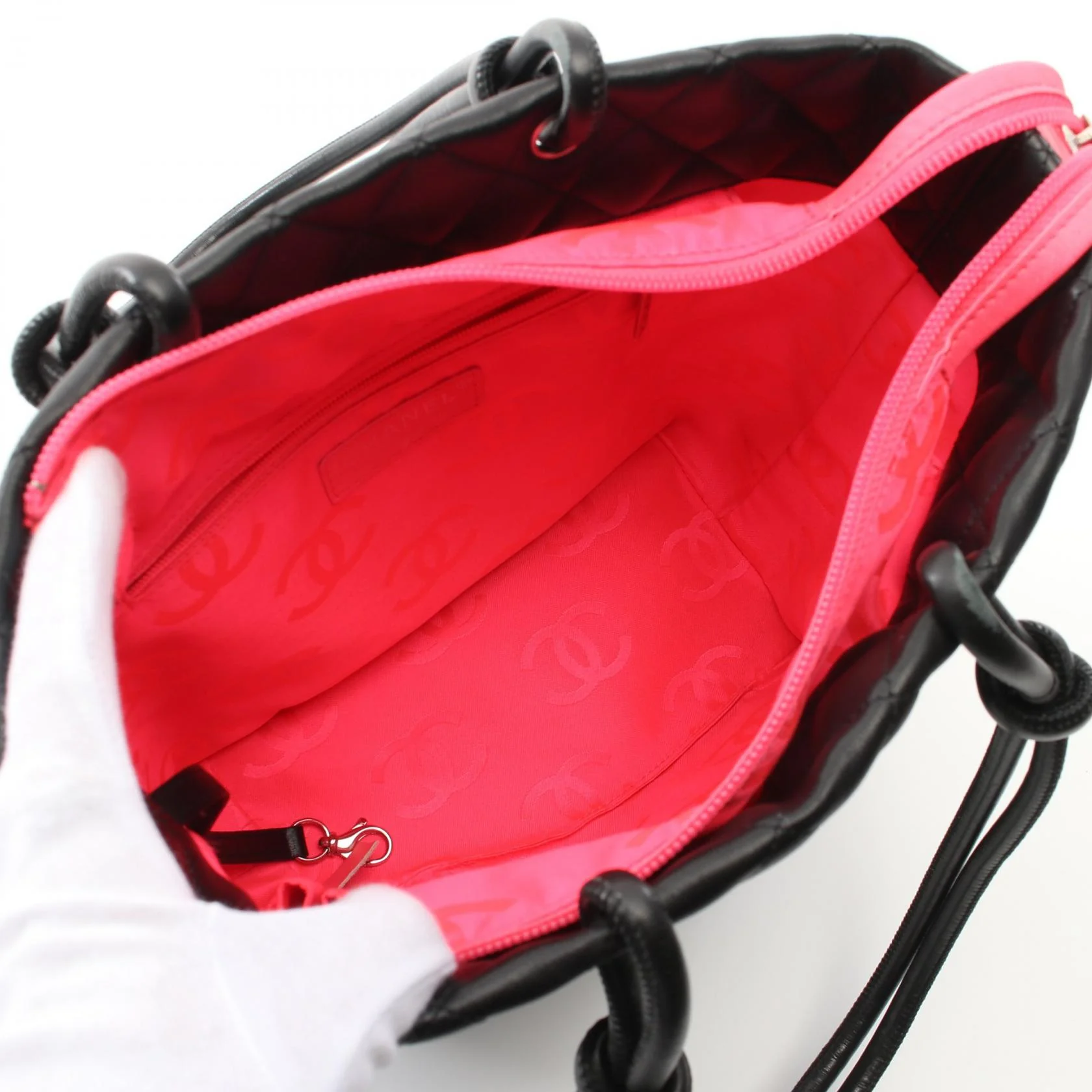 Chanel Cambon Line Medium Tote Bag Leather A25167