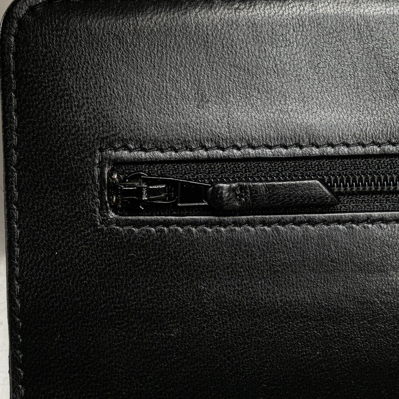 Chanel Matelasse Lambskin Chain Shoulder Wallet Bag
