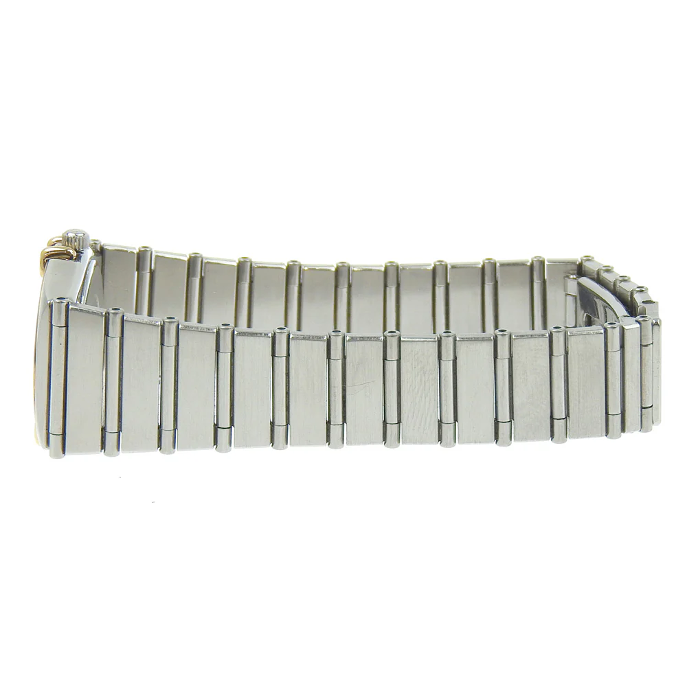 Omega Constellation Quartz Watch Gold Plated Stainless Steel