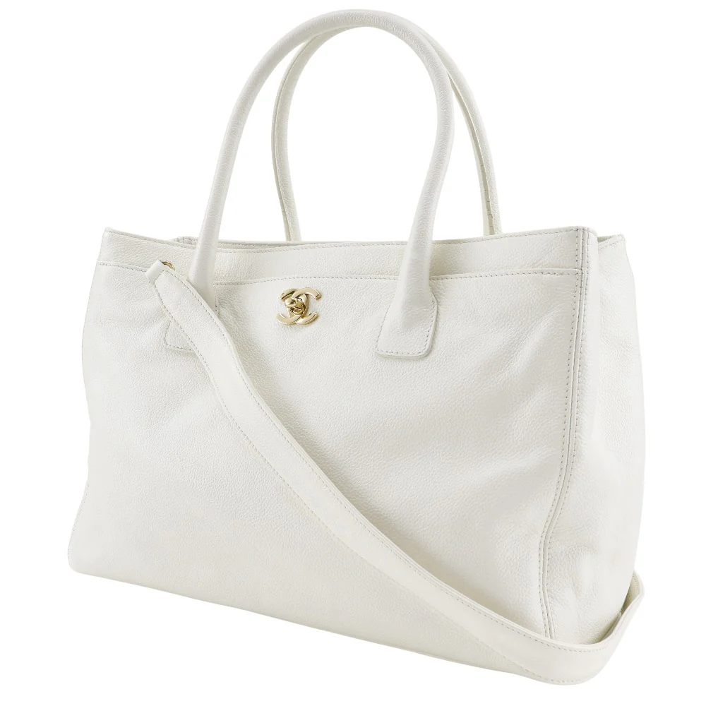 Chanel Caviar Skin Executive Tote Bag A15206