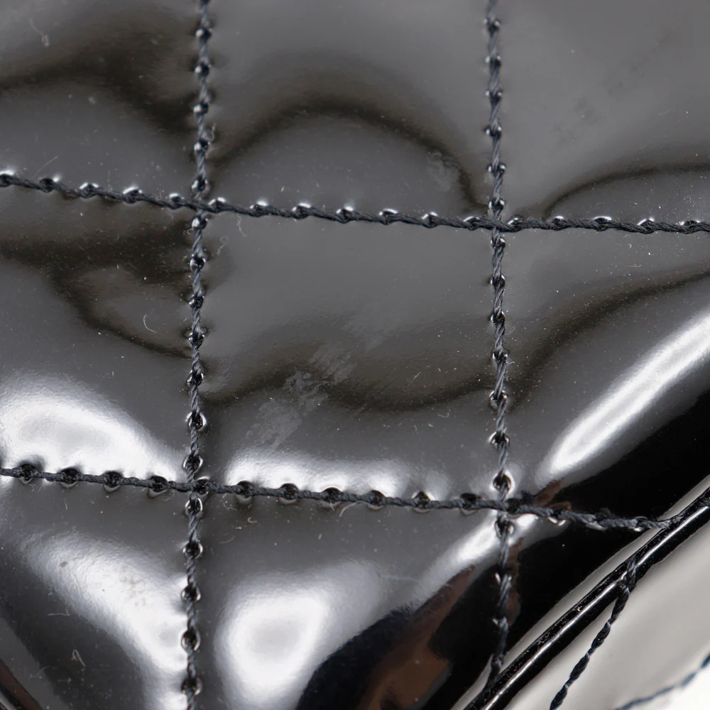 Chanel Patent Leather Chain Shoulder Bag