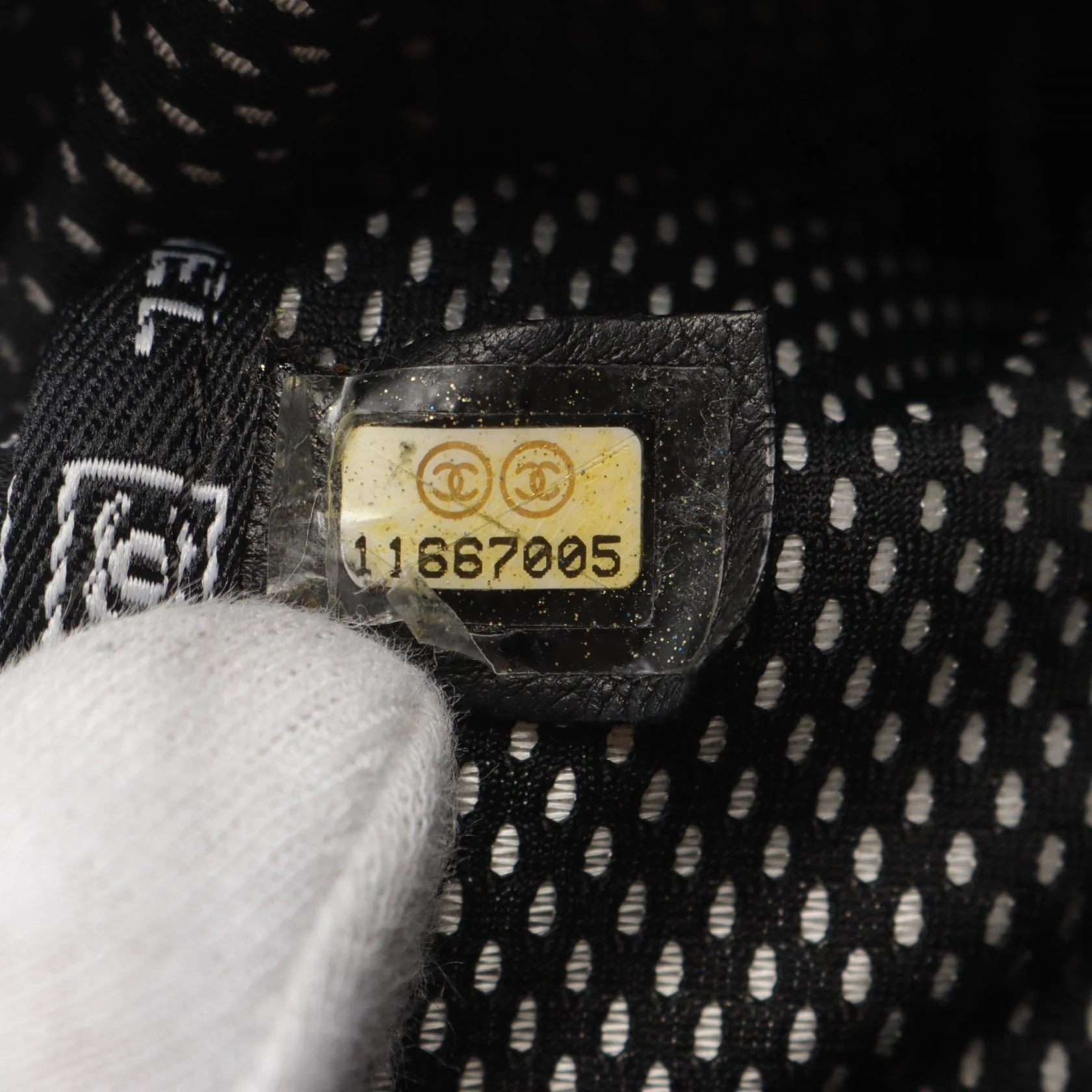 Chanel PVC Coated Canvas Shoulder Bag