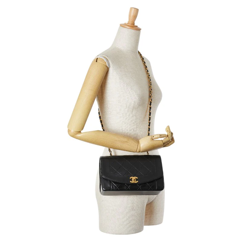 Chanel Diana23 Matelasse Chain Shoulder Bag