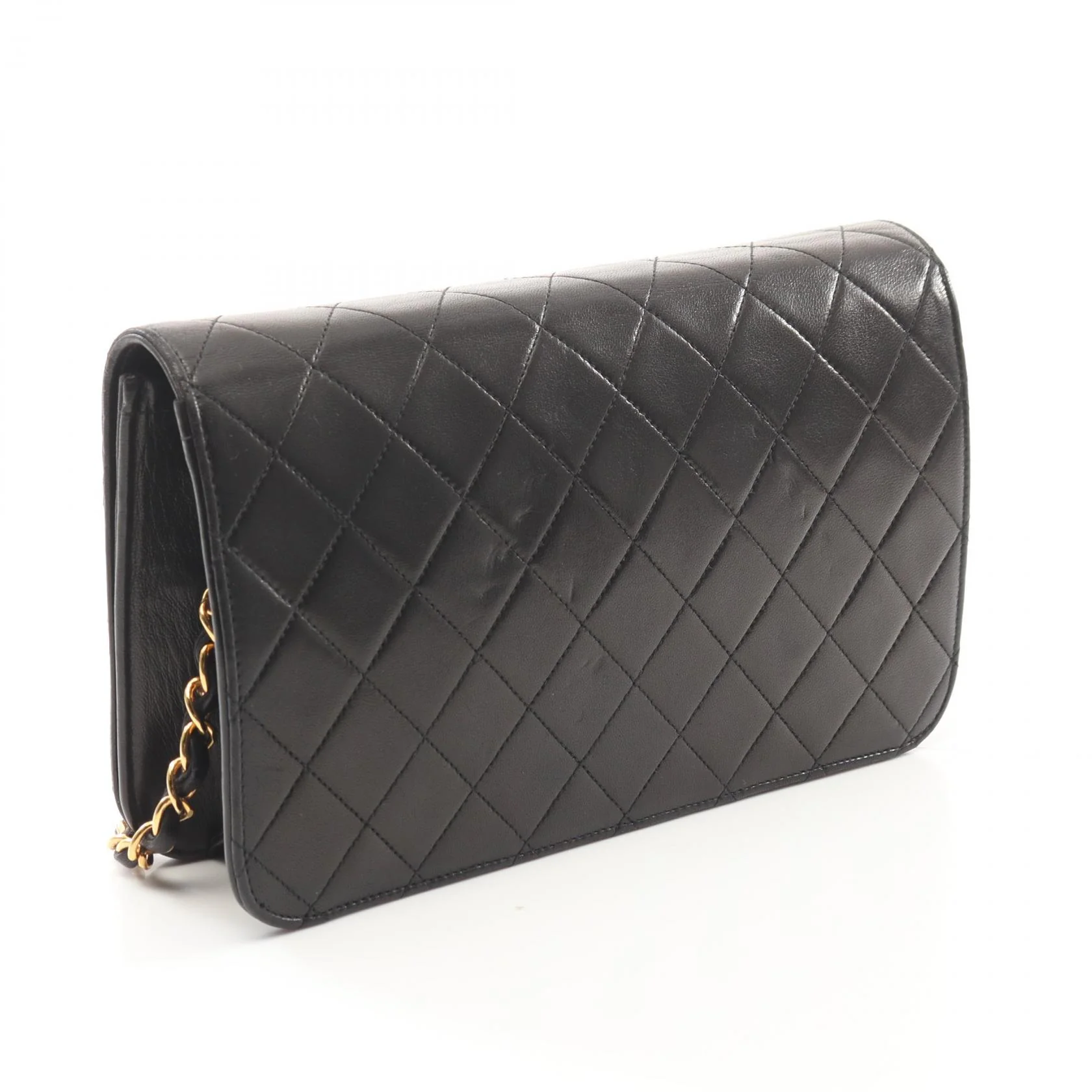 Chanel Lambskin Matelasse Flap Shoulder Bag