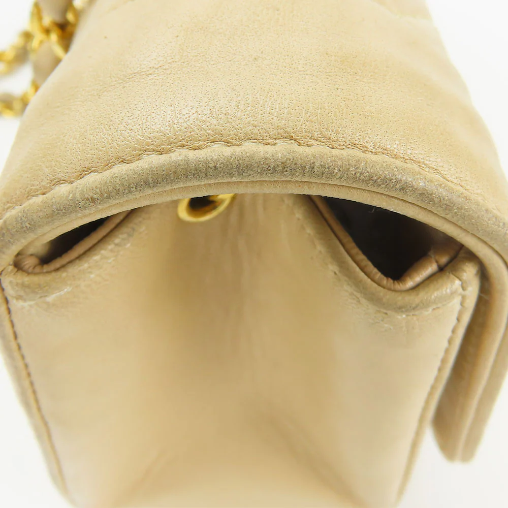 Chanel Diana Lambskin Shoulder Bag