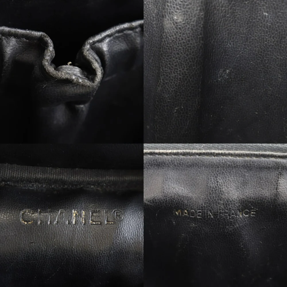 Chanel Caviar Skin Vanity Handbag