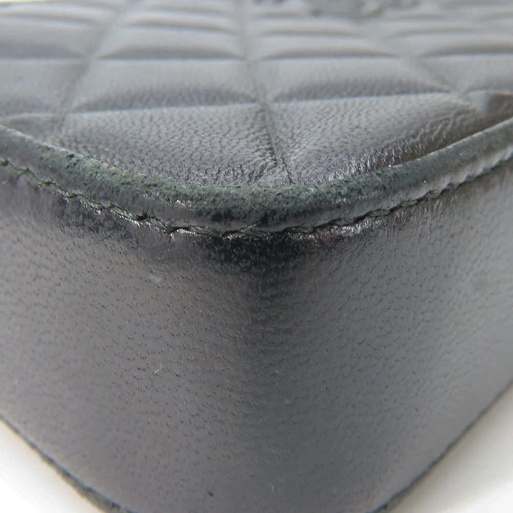 Chanel Lambskin Chain Shoulder Bag Wallet