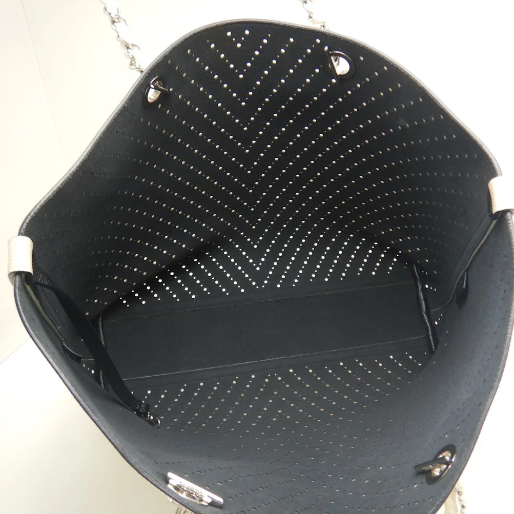 Chanel Caviar Skin Chain Tote Bag A93260