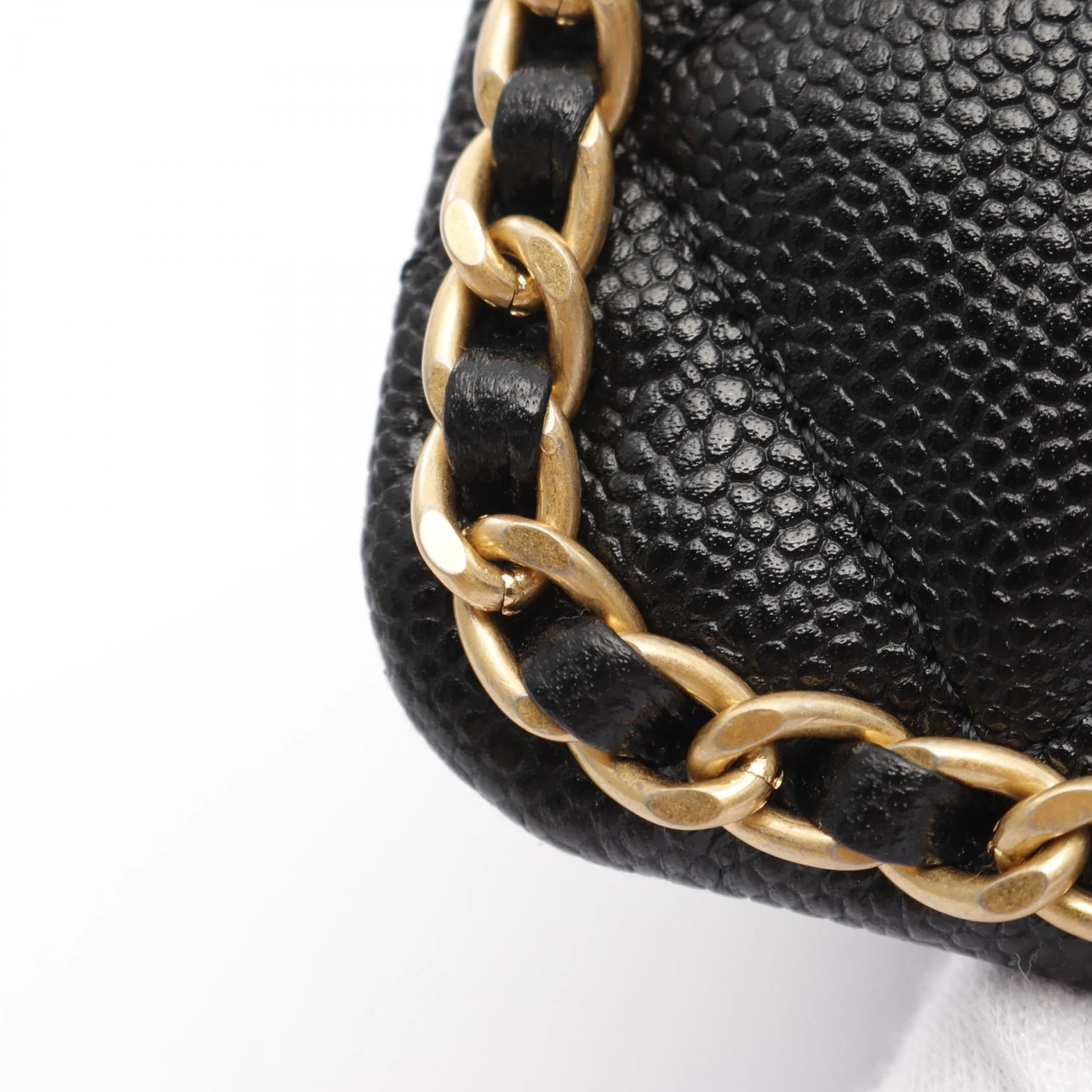 Chanel Leather Matelasse Chain Shoulder Bag