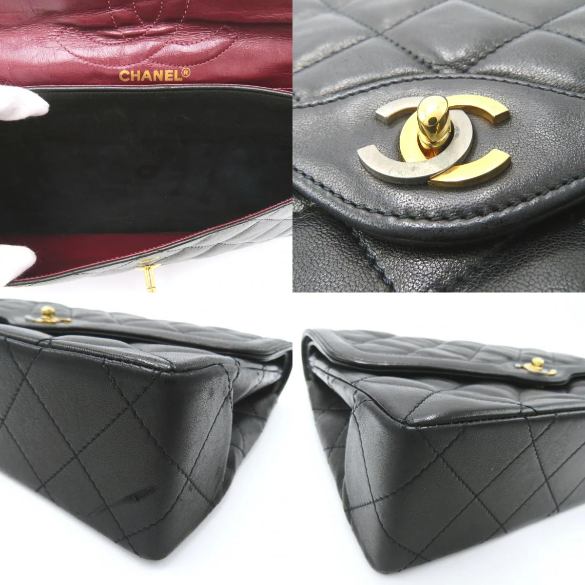 Chanel Lambskin Matelasse Shoulder Bag