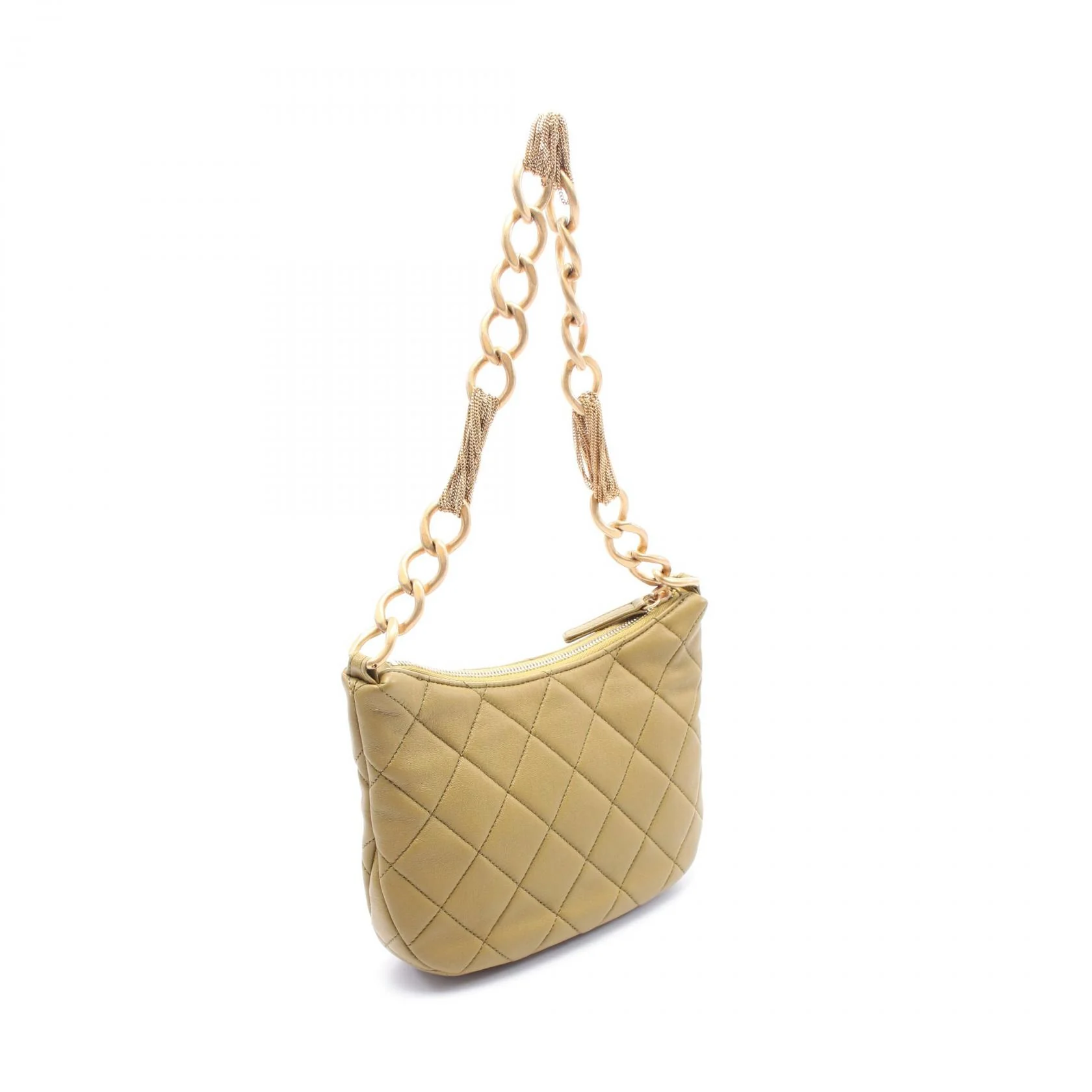 Chanel Small Hobo Leather Shoulder Bag