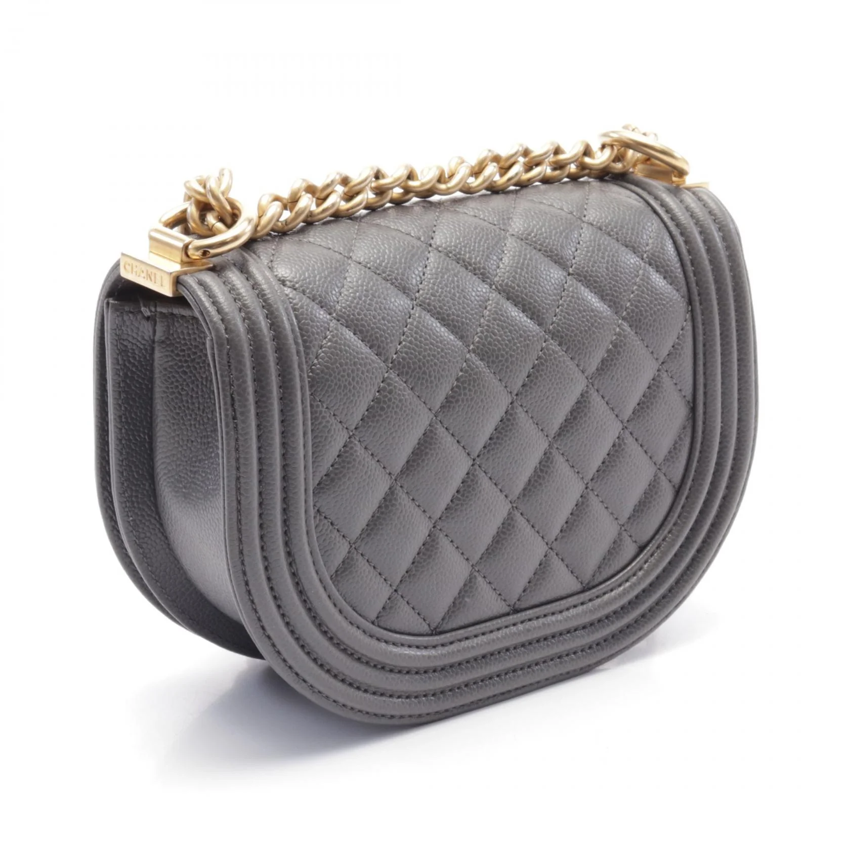 Chanel Boy Small Shoulder Bag Caviar Leather