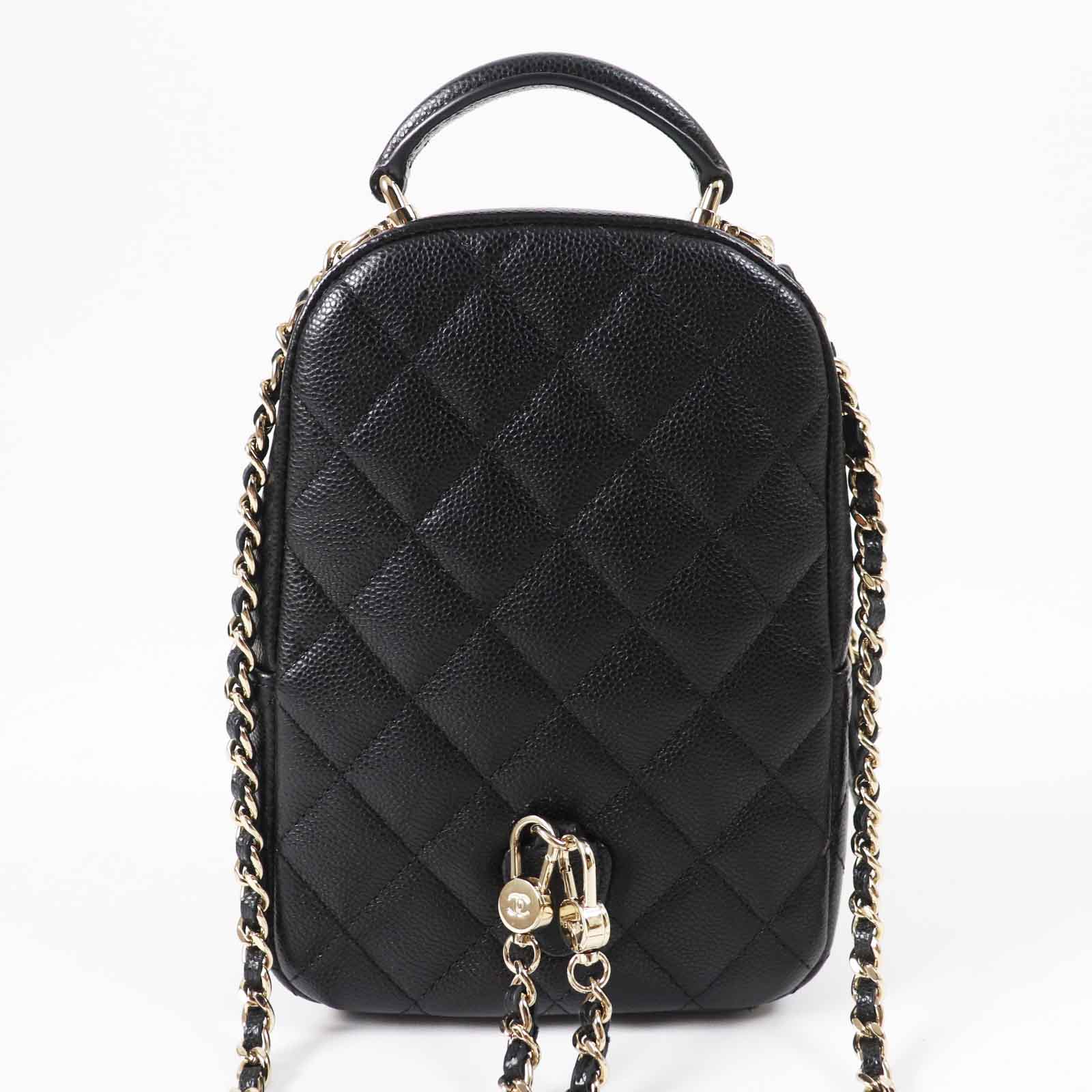 Chanel Caviar Skin Backpack AP3753 Black