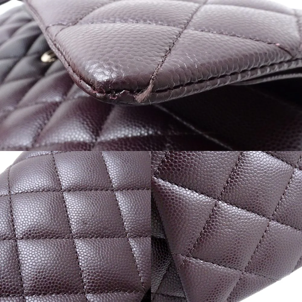 Chanel Caviar Chain Shoulder Bag A01112