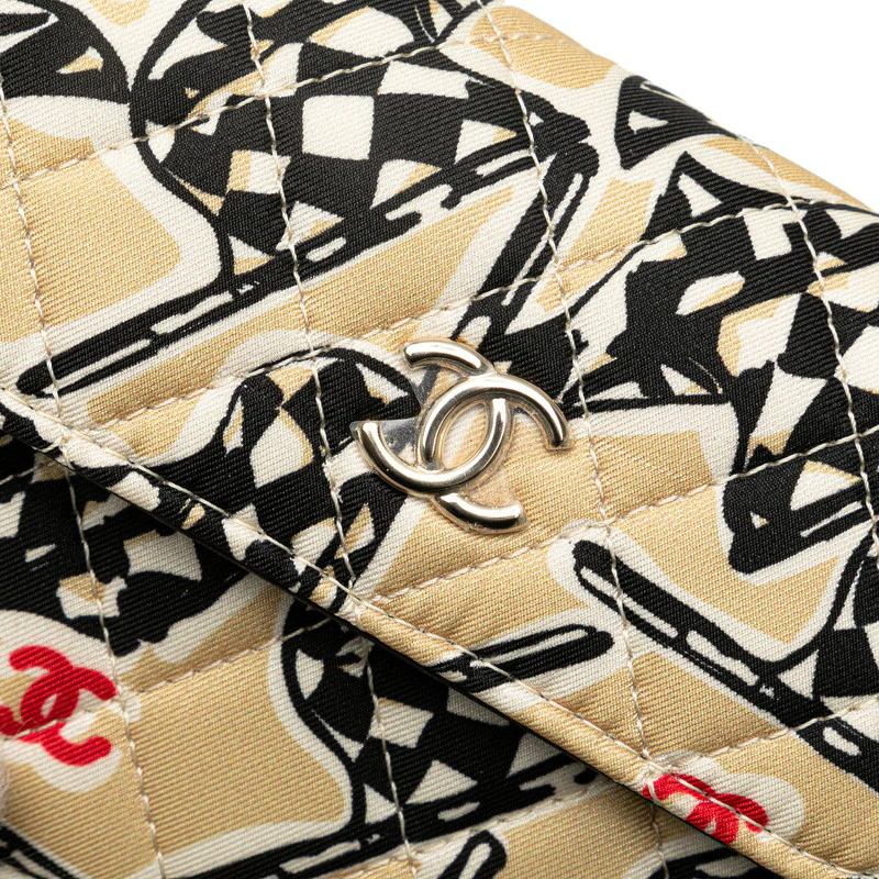 Chanel Matelasse Checker Flag Mini Chain Shoulder Bag