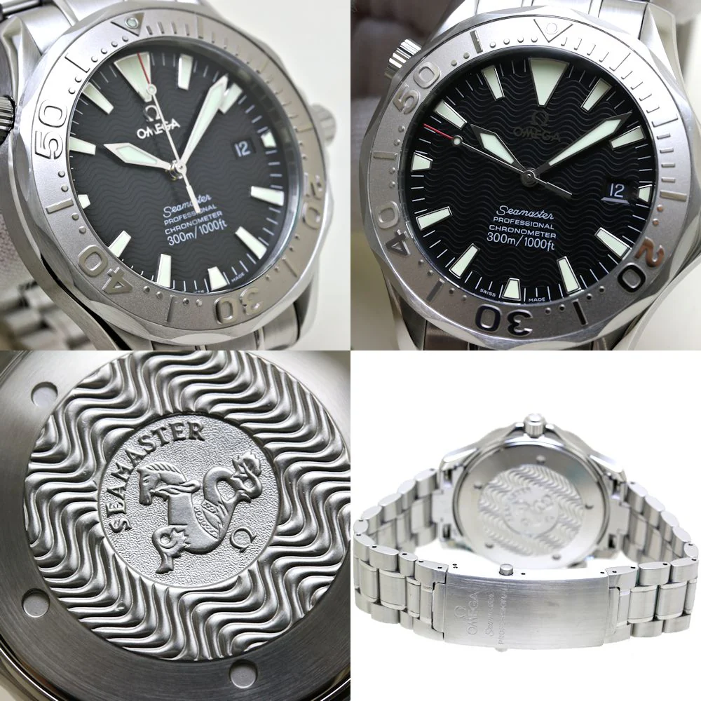 Omega Seamaster 300m Stainless Steel K18WG Watch