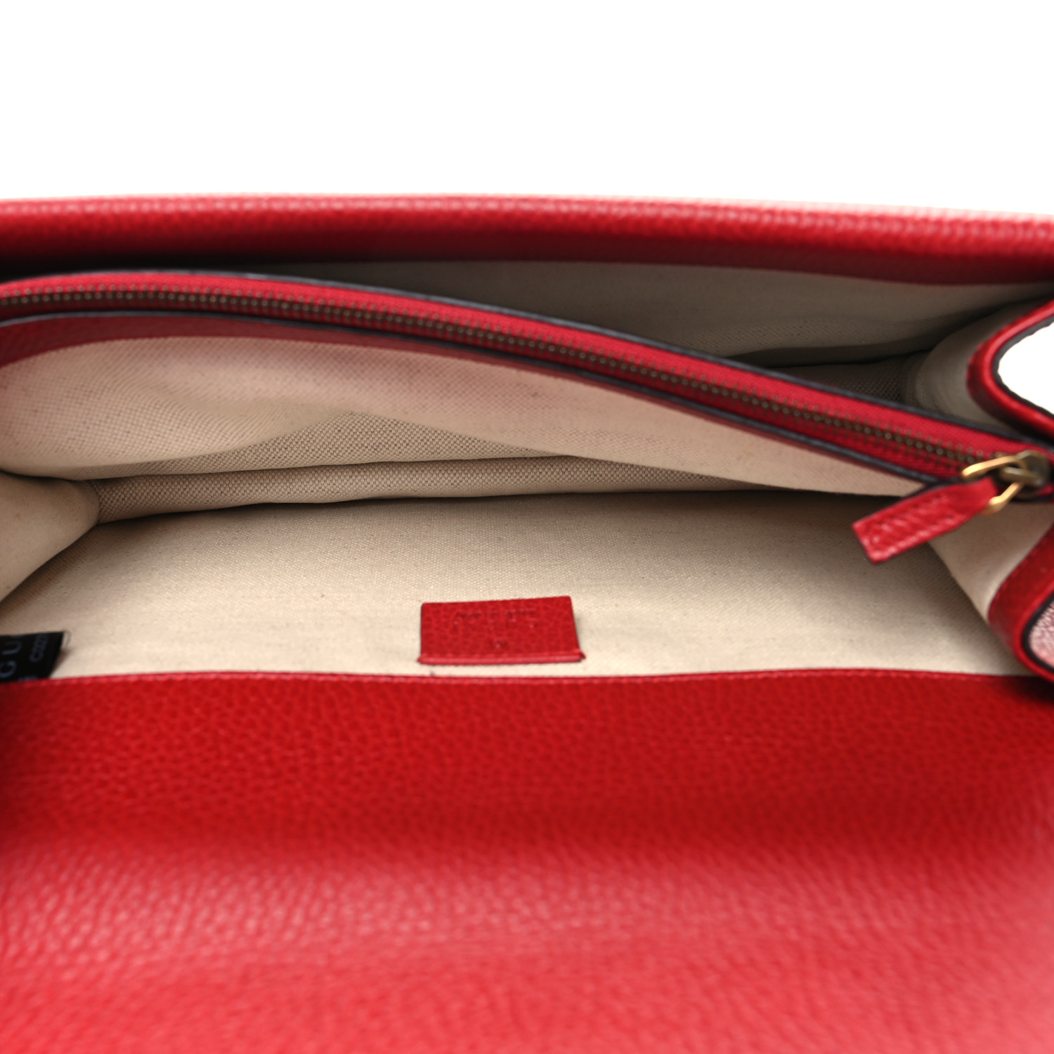 Pebbled Calfskin Small Dionysus Shoulder Bag Red