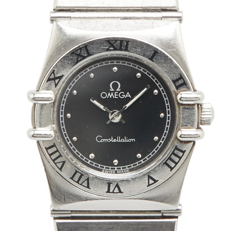 Omega Constellation Quartz Watch Stainless Steel