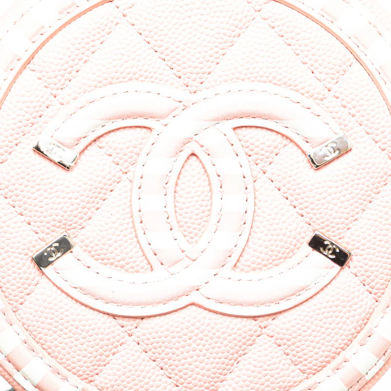 Chanel Caviar CC Filigree Crossbody Bag
