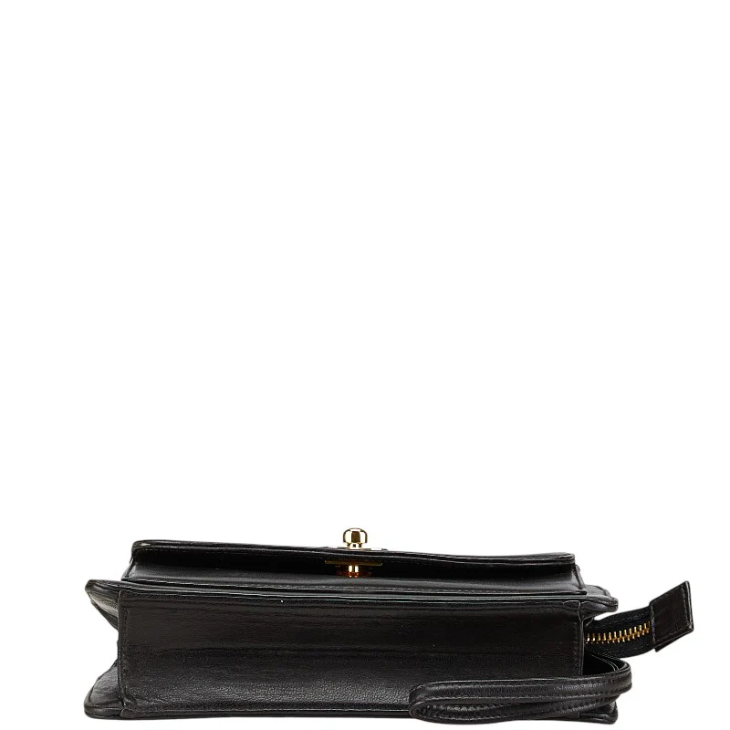 Chanel Lambskin Coco Mark Clutch Bag