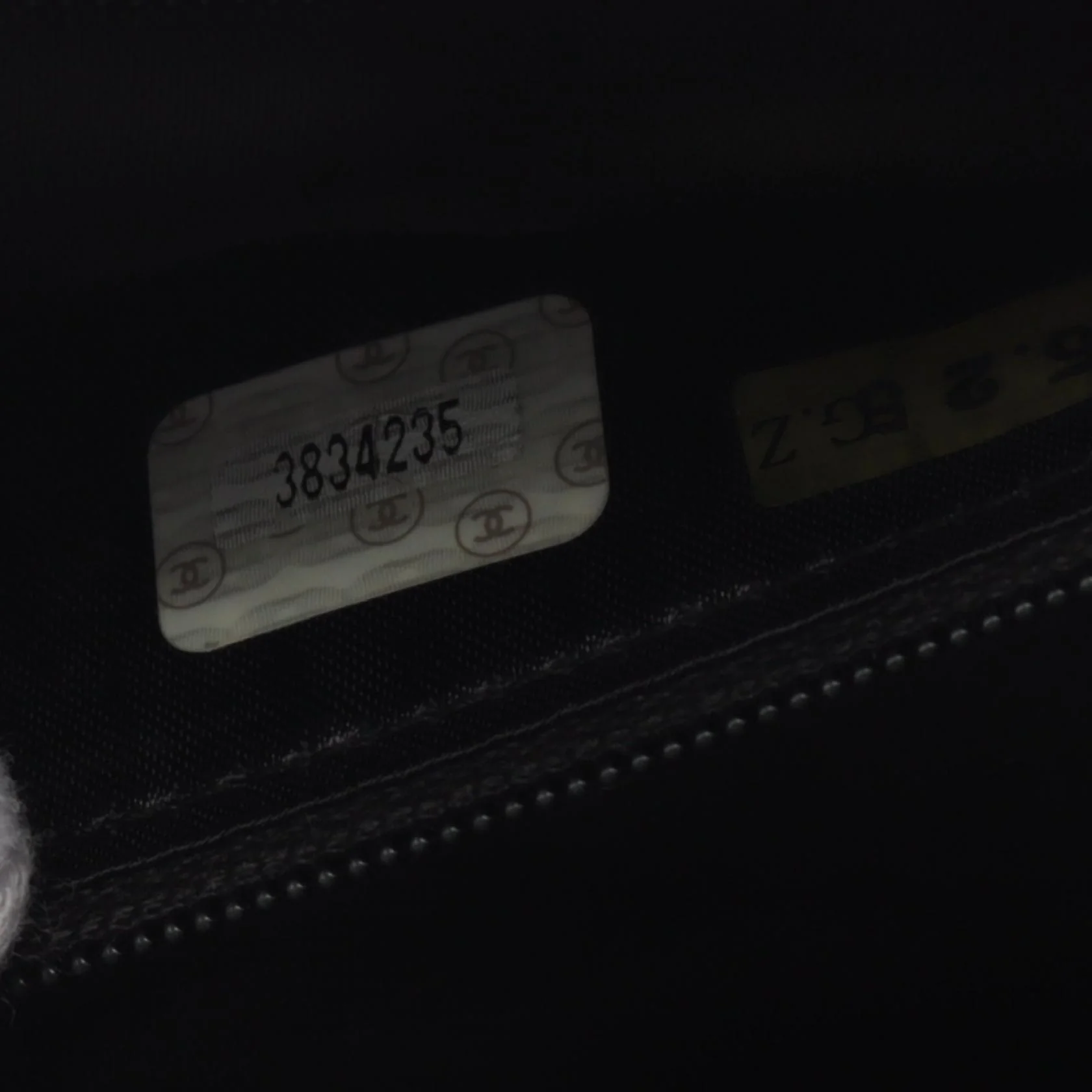 Chanel Lambskin Matelasse Handbag Black