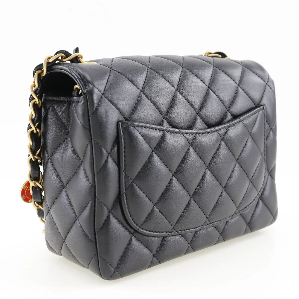 Chanel Matelasse Shoulder Bag Black