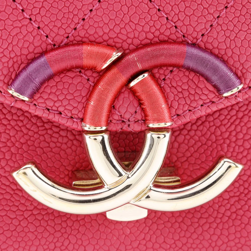 Chanel Caviar Top Handle Bag A93659