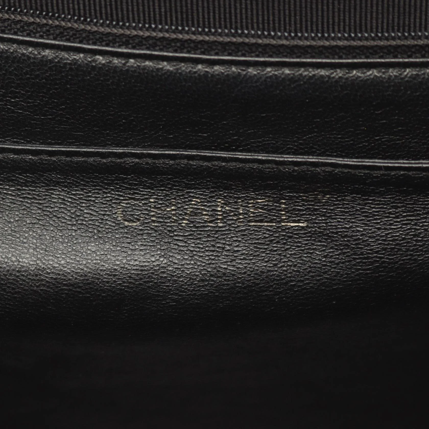 Chanel Matelasse Leather Handbag Black A12397