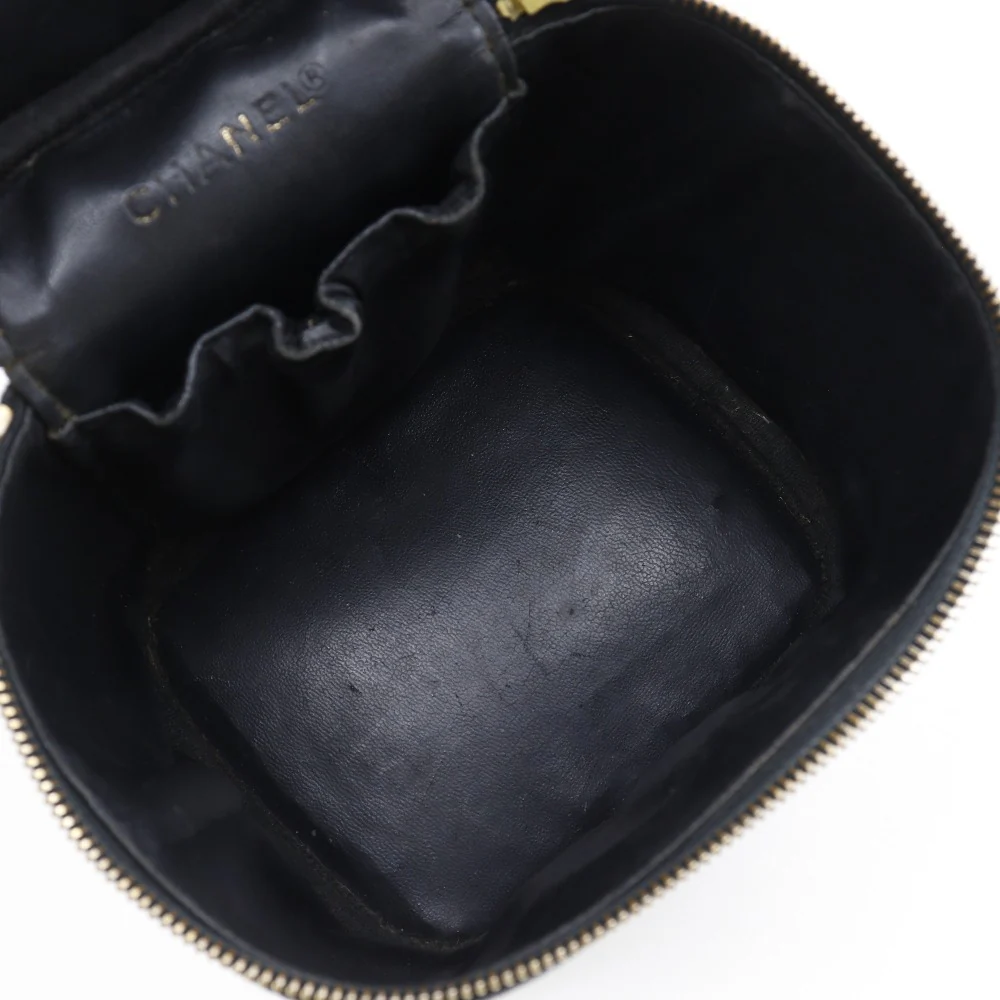 Chanel Caviar Skin Vanity Handbag
