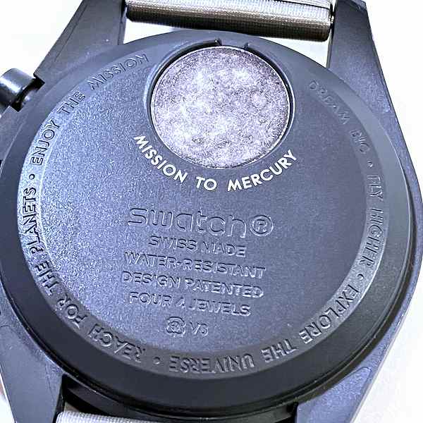 Omega Swatch Speedmaster Mission to Mercury Quartz Watch