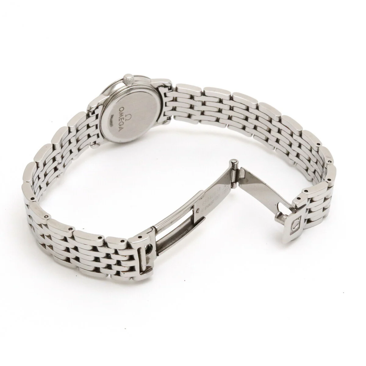 Omega De Ville Prestige Diamond Bezel Quartz Watch