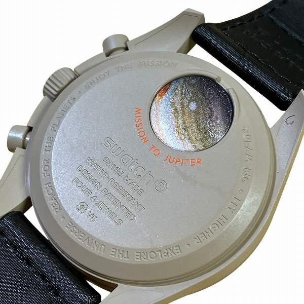 Omega Swatch Moonwatch Mission to Jupiter Quartz Watch