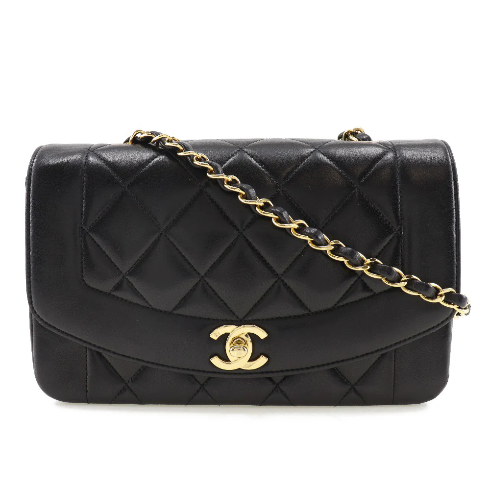 Chanel Lambskin Chain Shoulder Bag