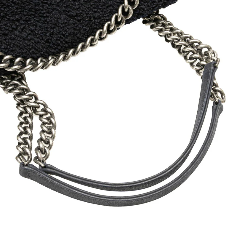 Chanel Boy Shearling Leather Chain Handbag