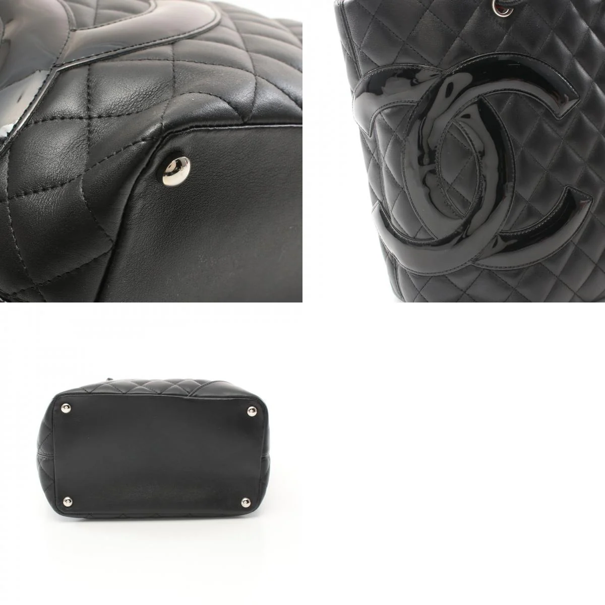 Chanel Cambon Line Medium Tote Bag Leather A25167