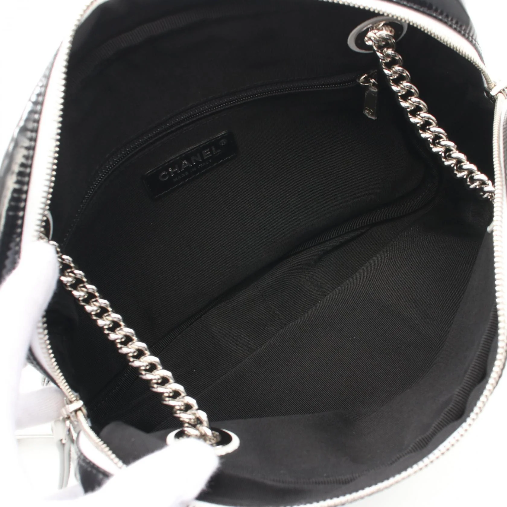 Chanel 19 Cruise Collection Shoulder Bag PVC Canvas