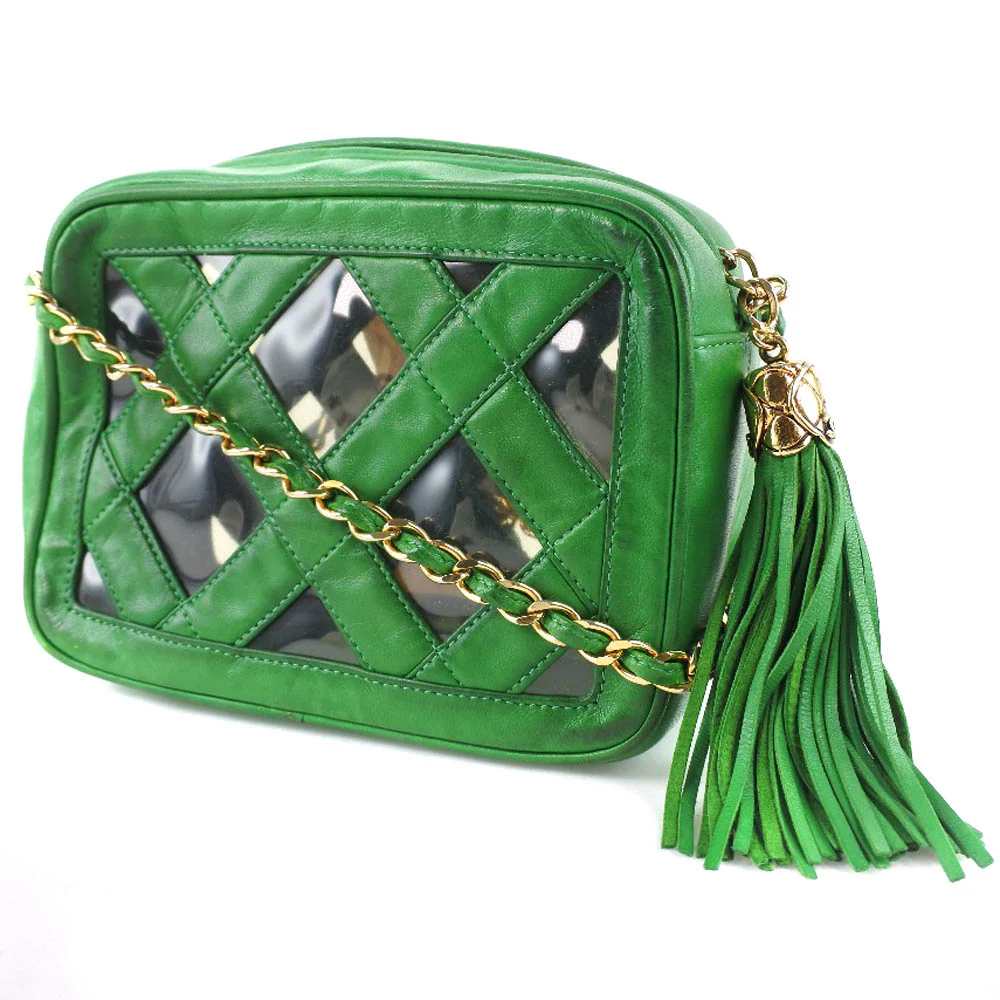 Chanel Lambskin Chain Shoulder Bag