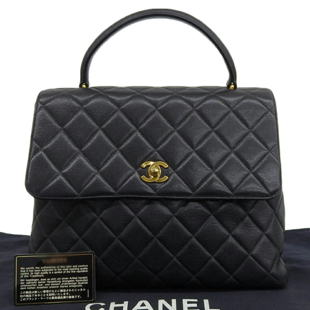 Chanel Caviar Skin Handbag A12397