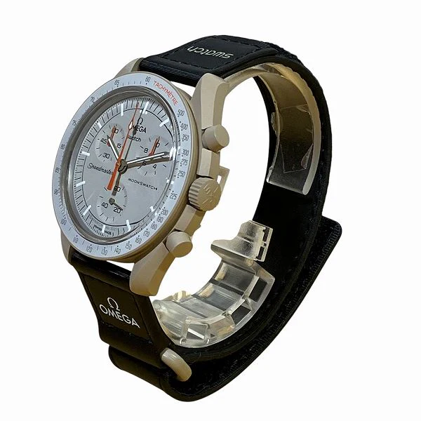 Omega Swatch Moonwatch Mission to Jupiter Quartz Watch