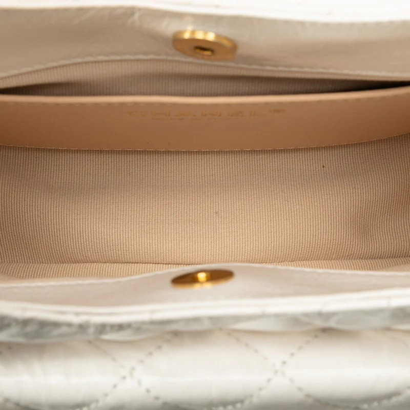 Chanel Matelasse Coco Mark Leather Chain Shoulder Bag