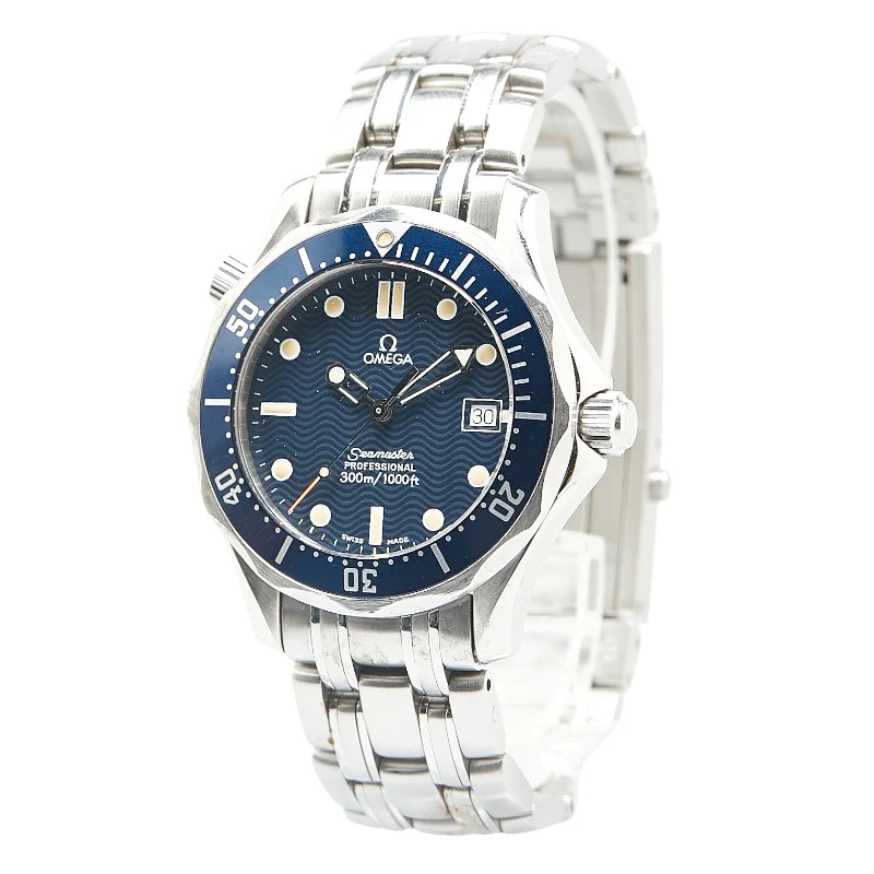 Omega Seamaster Quartz Watch Stainless Steel