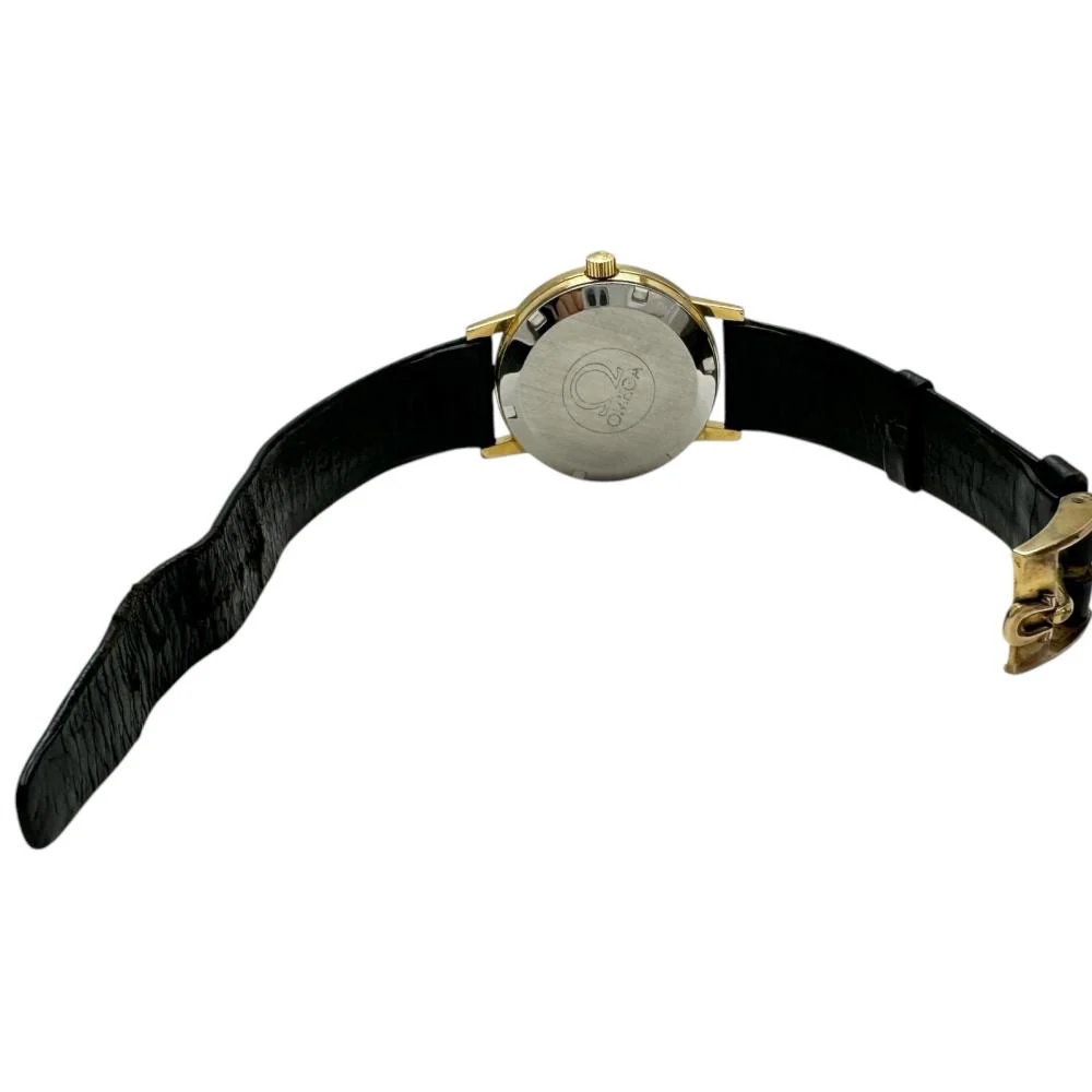 Omega Geneve Automatic Watch Gold/Black
