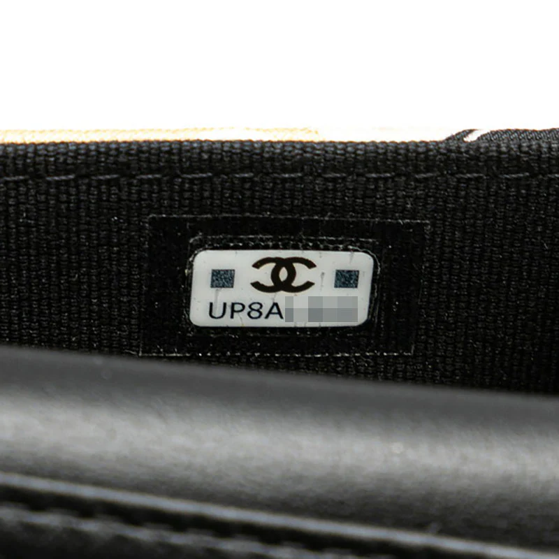 Chanel Canvas Leather Mini Chain Shoulder Bag