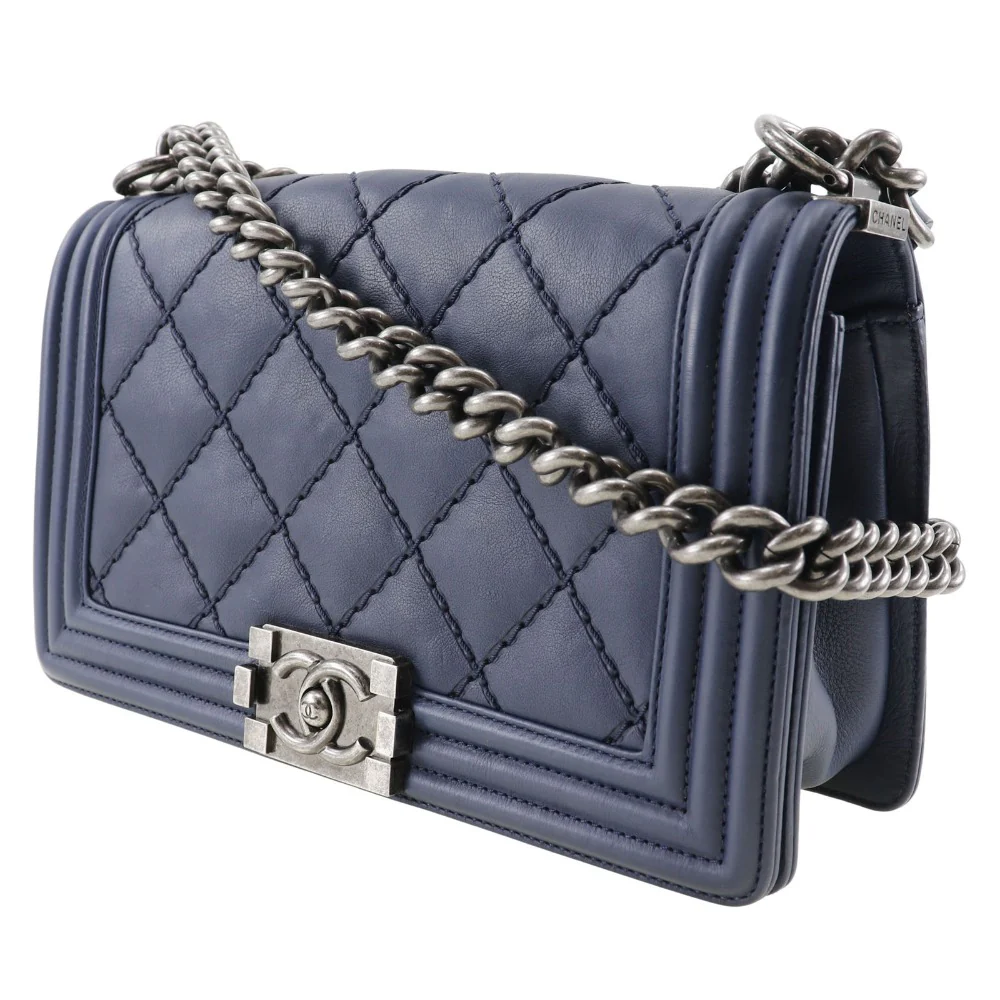 Chanel Boy Lambskin Shoulder Bag