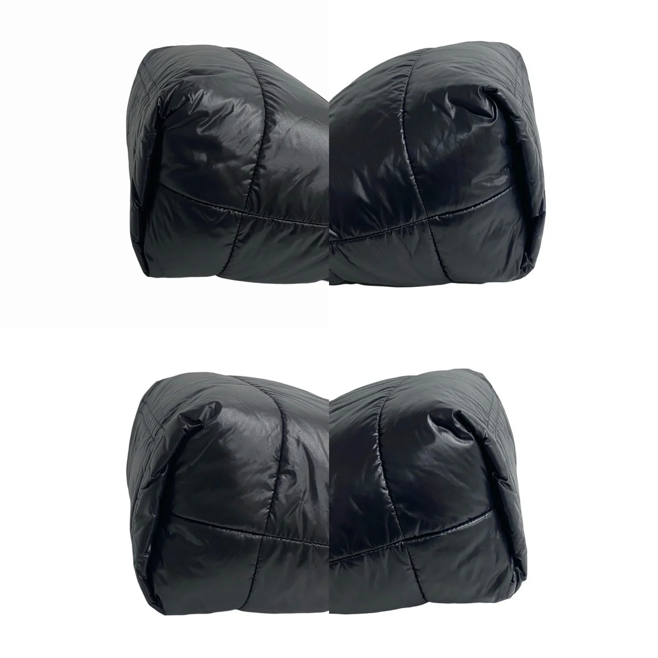 Chanel Nylon Coco Cocoon Tote Bag Black