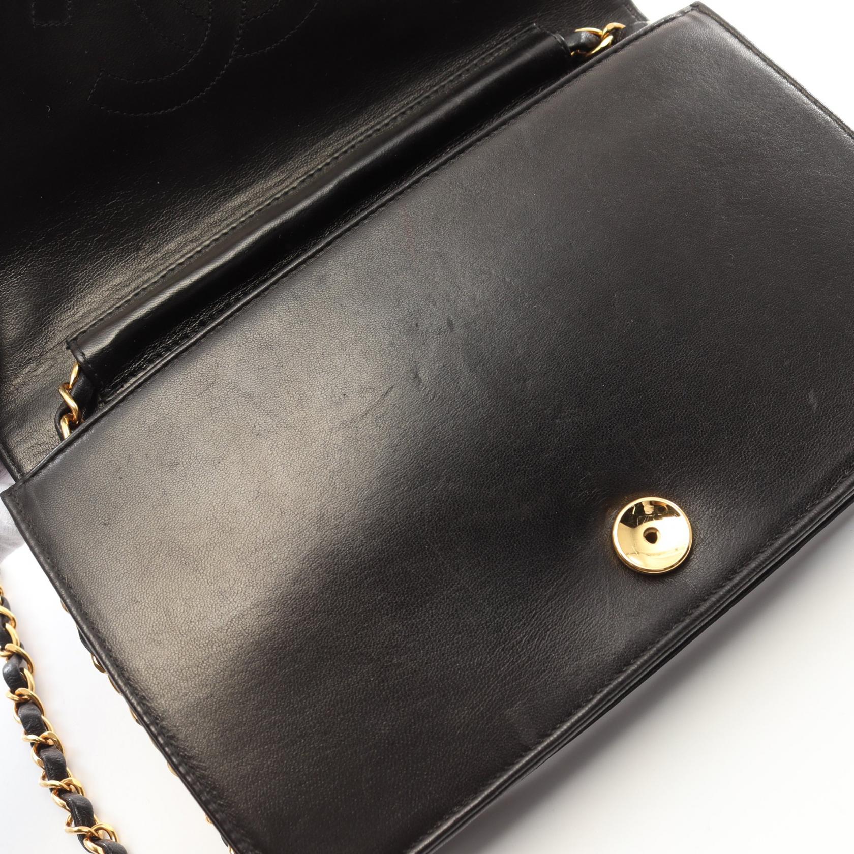 Chanel Lambskin Matelasse Flap Shoulder Bag