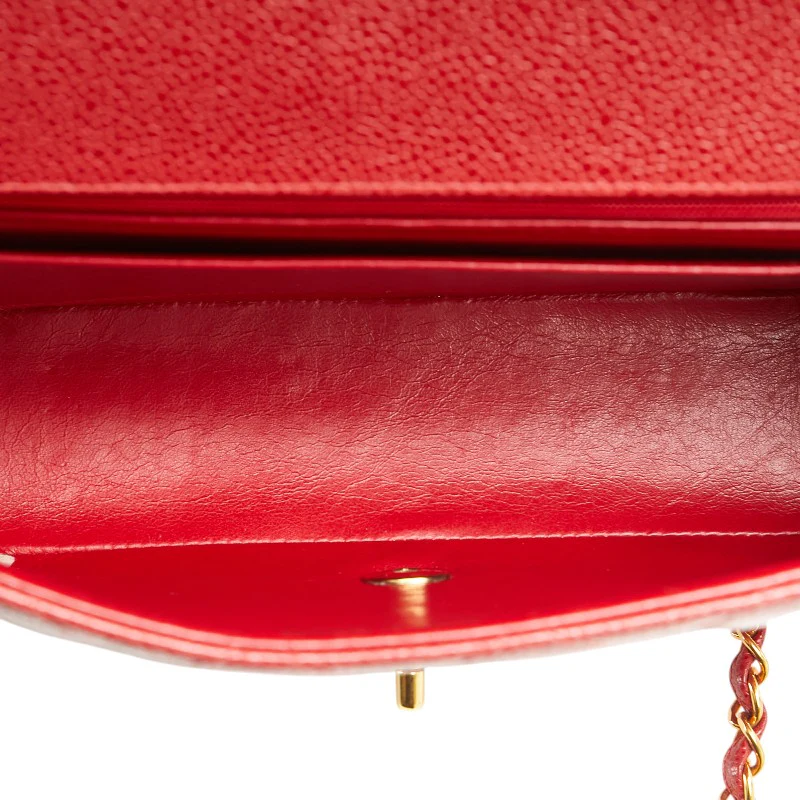 Chanel Diana 25 Caviar Chain Shoulder Bag