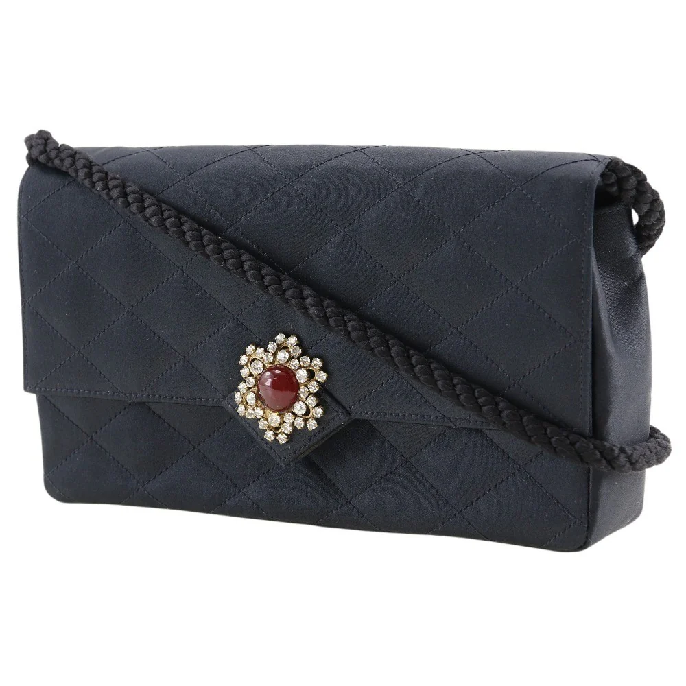Chanel Satin Shoulder Bag 1985