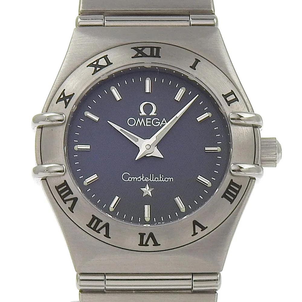Omega Constellation Quartz Watch Stainless Steel