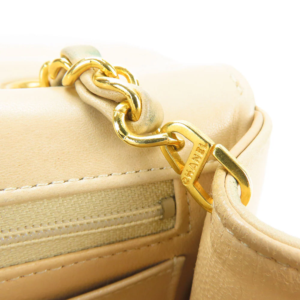 Chanel Diana Lambskin Shoulder Bag